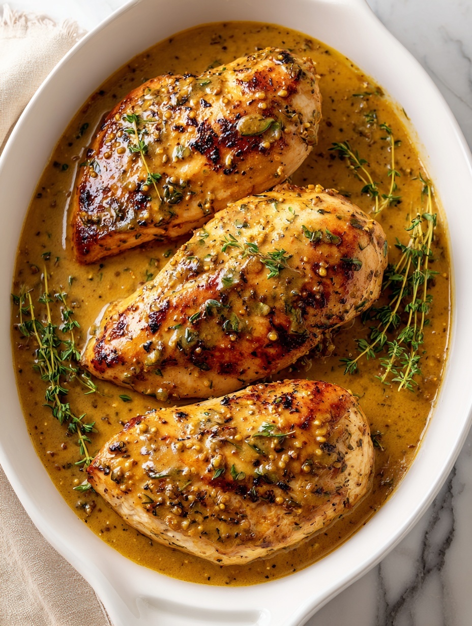 A white plate on a white marbled surface holds several pieces of cooked chicken, arranged in a line from front to back. The front piece is sliced to show the inside, which is pale and moist, while the outside has a shiny, golden-brown glaze with visible pepper and spice flakes. A few green onion stalks lie to the left side of the plate, adding a touch of green color. In the blurred background, there is a white bowl with yellow food inside. photo taken with an iphone --ar 2:3 --v 7