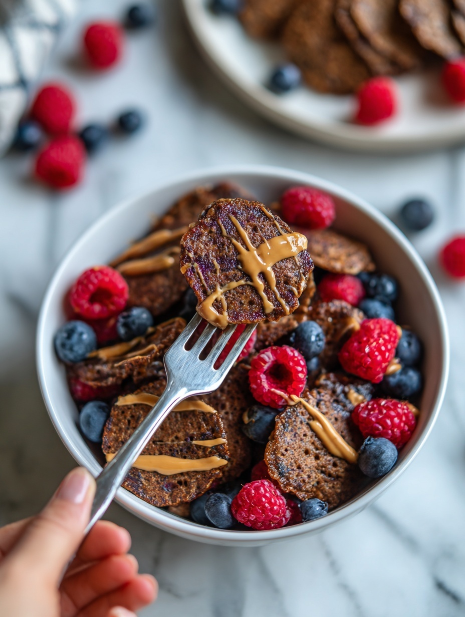 Inside a clear blender container, there are several layers of ingredients ready to be mixed. At the bottom, a layer of light brown rolled oats with a coarse texture is visible on the left side. Next to it is a smooth, pale yellow banana chunk. Covering parts of the banana and oats are generous scoops of dark brown cocoa powder sprinkled unevenly, with some clumps visible mostly on the right half. White flour powder is dusted on top, spreading partly over the cocoa powder. A creamy white liquid layer surrounds some banana pieces and oats, giving a slightly frothy look. The blender blade is centered in the container, shining silver with a small black handle piece visible at the top. The whole scene is set against a white marbled surface. photo taken with an iphone --ar 2:3 --v 7
